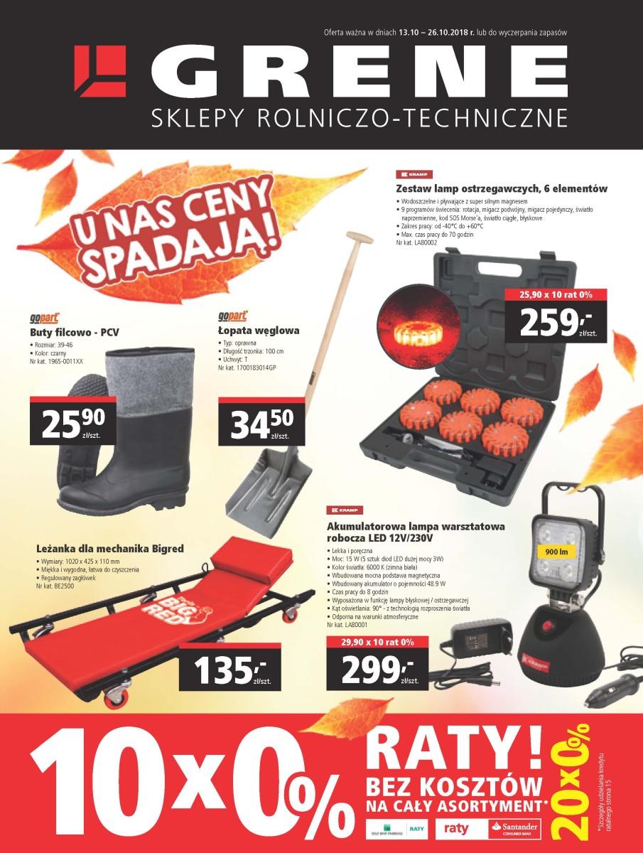Gazetka promocyjna GRENE str. 1